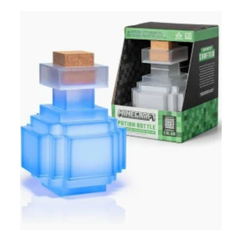 Minecraft Potion Bottle Lampada (Cambia Colore)